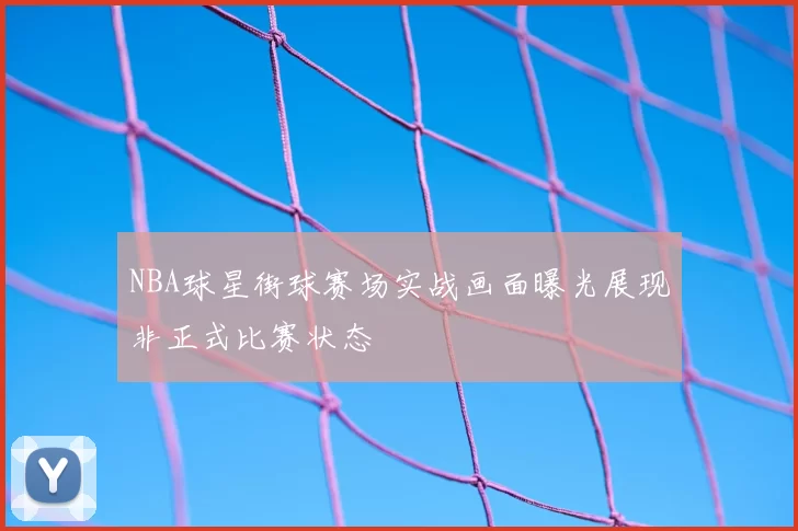 NBA球星街球赛场实战画面曝光展现非正式比赛状态